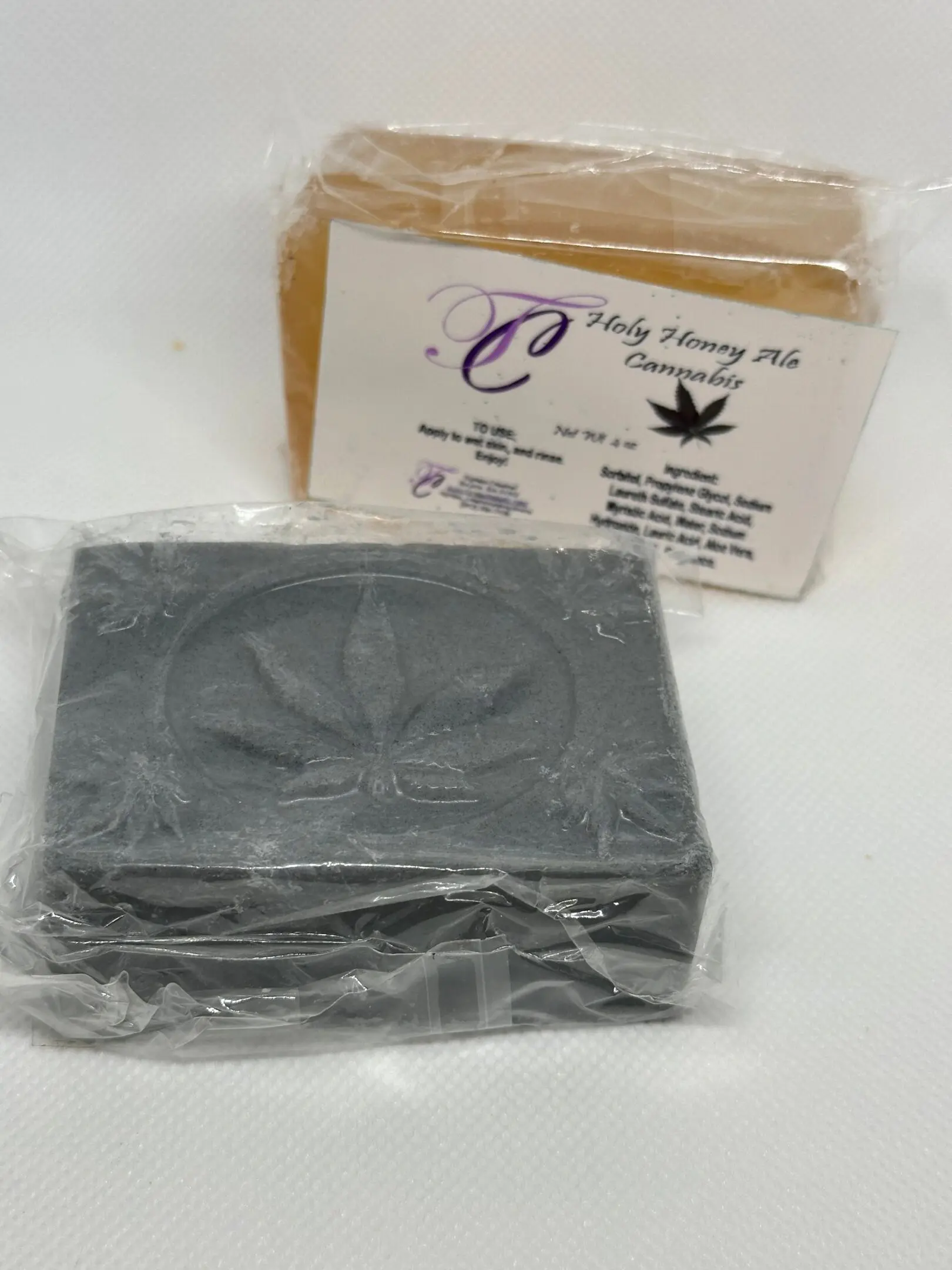 A soap that is sitting on the counter.